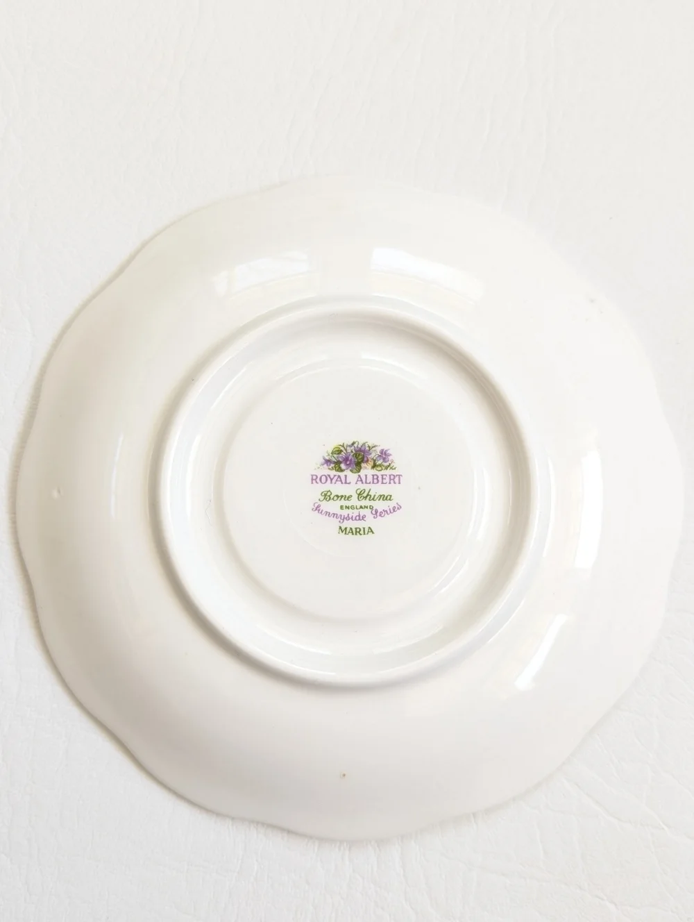 Royal Albert Sunnyside Series Maria Teacup & Saucer English Fine Bone China